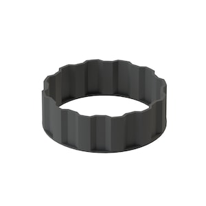 Ultralight stem spacer 1 1/8 inch 3D printed from carbon reinforced plastic, lightest bike spacer for road bike and gravel bike