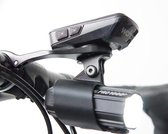 GoPro mount for Lezyne Micro Drive Pro 1000 plus | Stable aero underbar mount | Integrated cockpit | Light mount for road & gravel