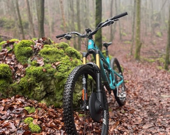 Brake disc cover for FOX 38 | Aero disc cover for disc brakes | Optimal braking performance in rain, dirt and mud