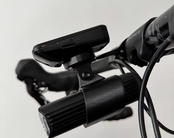 GoPro mount for Lezyne Macro Drive 1400+ | Stable aero underbar mount | Integrated cockpit | Light mount for road and gravel bikes