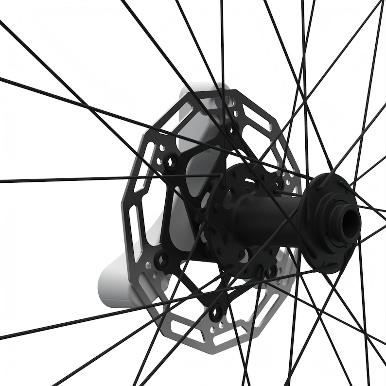 Laufrad Wandhalterung aus Kunststoff, magnetische Fahrrad Räder Halterung, Laufradhalter, Räder Bike Wandmontage, Fahrradräder Wandhalter Bild 7