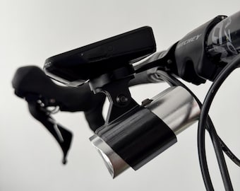 GoPro mount for Lezyne Hecto Drive 40 | Stable aero underbar mount | Integrated cockpit | Light mount for road and gravel bikes