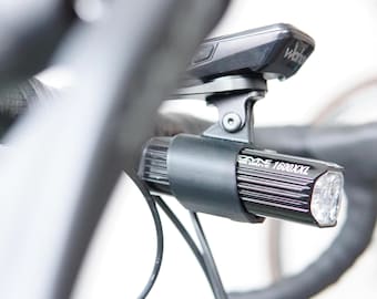 GoPro mount for Lezyne Super Drive 1600 XXL | Stable aero underbar mount | Integrated cockpit | Light mount for road and gravel bikes