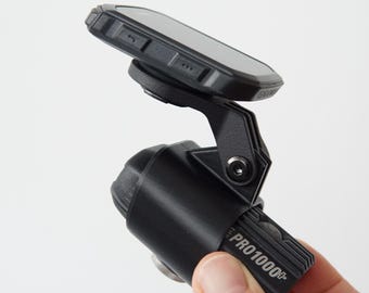 Support combiné pour accessoires Garmin, Wahoo et GoPro