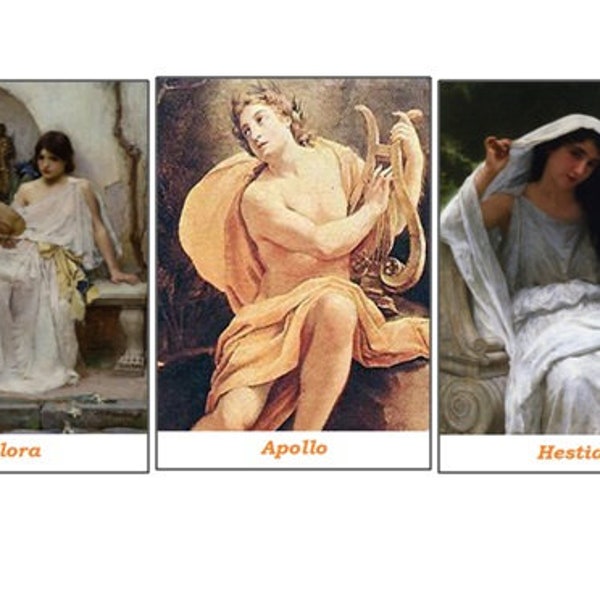 Ancient Greek Myths Oracle Printable Deck And Book