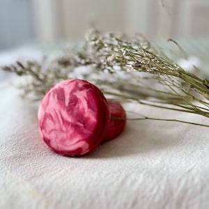 ROSE GARDEN Handcraft Shampoo Bar, Zero Waste Natural Hair Care, Solid Shampoo, Travel-Friendly Soap, Plastic&SLS Free, 65g(2.3oz)