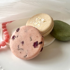 Shea Butter Almond Oil Deep Moisturizing Hot Process Facial Soap, Natural Soap, Vegan Soap