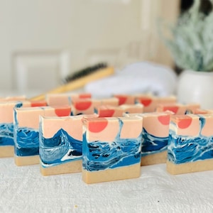 Oceanut Cold Process Soap, All-natural Bath Soap, Gift for Any Occasion, Vegan S, 85g/3oz