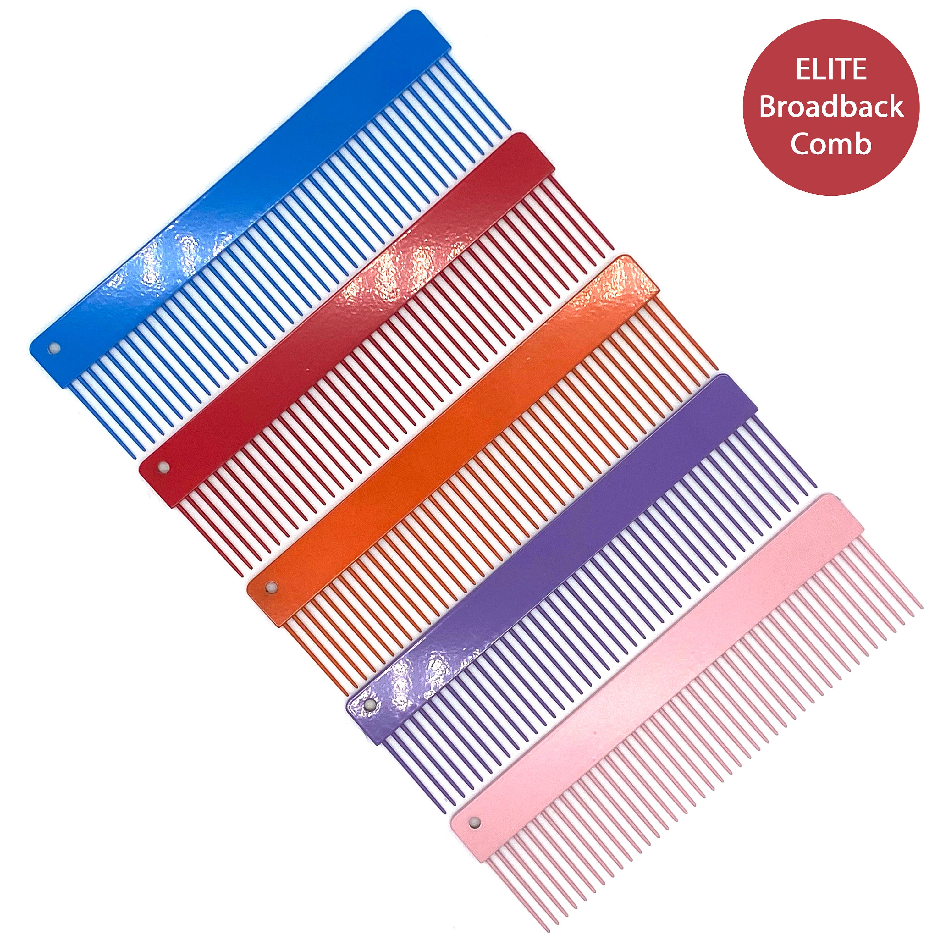 Dog Grooming Professional Elite Comb 7.5" Broad Back - MADE IN UK