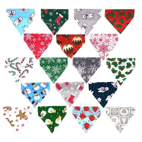 100 Tieback Dog Grooming / Groomers Bandanas Bulk Etsy UK