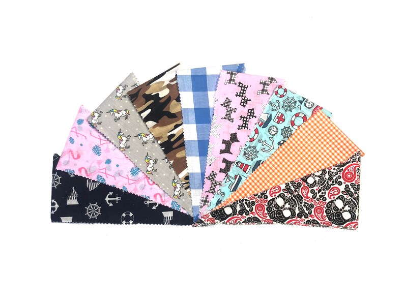 100 Tieback Dog Grooming / Groomers Bandanas Bulk Etsy