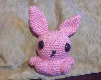 Lil Pink Crochet Bunny (Mr Bun Bun)