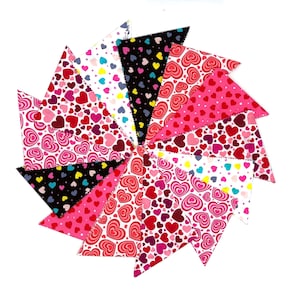 50 Valentine's Day Dog Grooming Tieback Bandanas