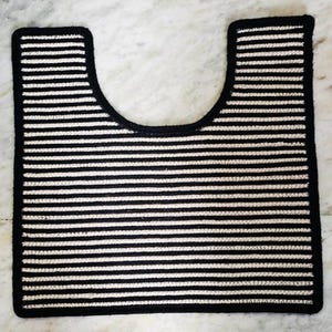 Handmade Cotton Bath Mat: Ultra Absorbent, Machine Washable