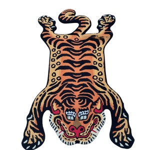 Tibetan Tiger Rugs Handmade Tufted For Living Room Bedroom Kids Room Custom Size Rug Available In All Sizes Home Decor Free Shipping