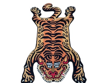 Rugs Tiger Tibetan Rug For Living Room Bedroom Kids Room Custom Size Rug In All Sizes Available Carpet For Home Decor Free Shipping