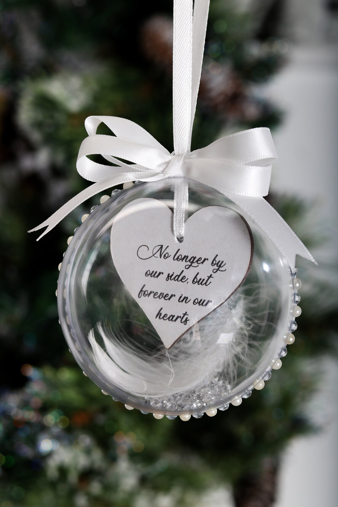 Personalised Memorial Christmas Bauble / Keepsake 'no Etsy UK