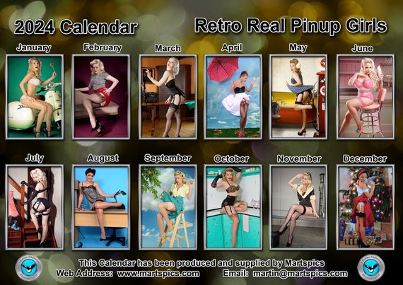 CALENDRIER EROTIQUE SEXY - Calendrier - Calendrier 2024 Pin Up