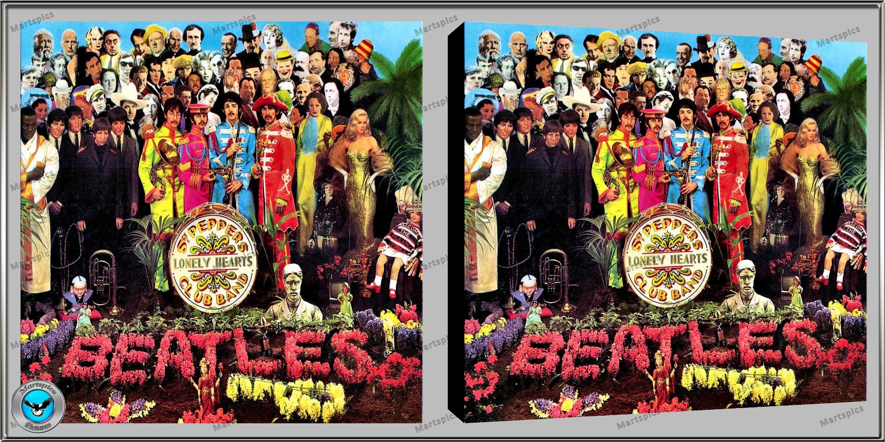 Beatles Album Covers Poster
