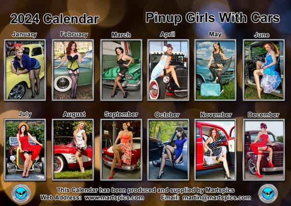 Calendrier 2024 Pin Up Sexy Avec Maxi Poster 30X60Cm (Tsh Ap) Pin Up Sexy  Femme Retro + Offert Un Agenda De Poche[H2100]