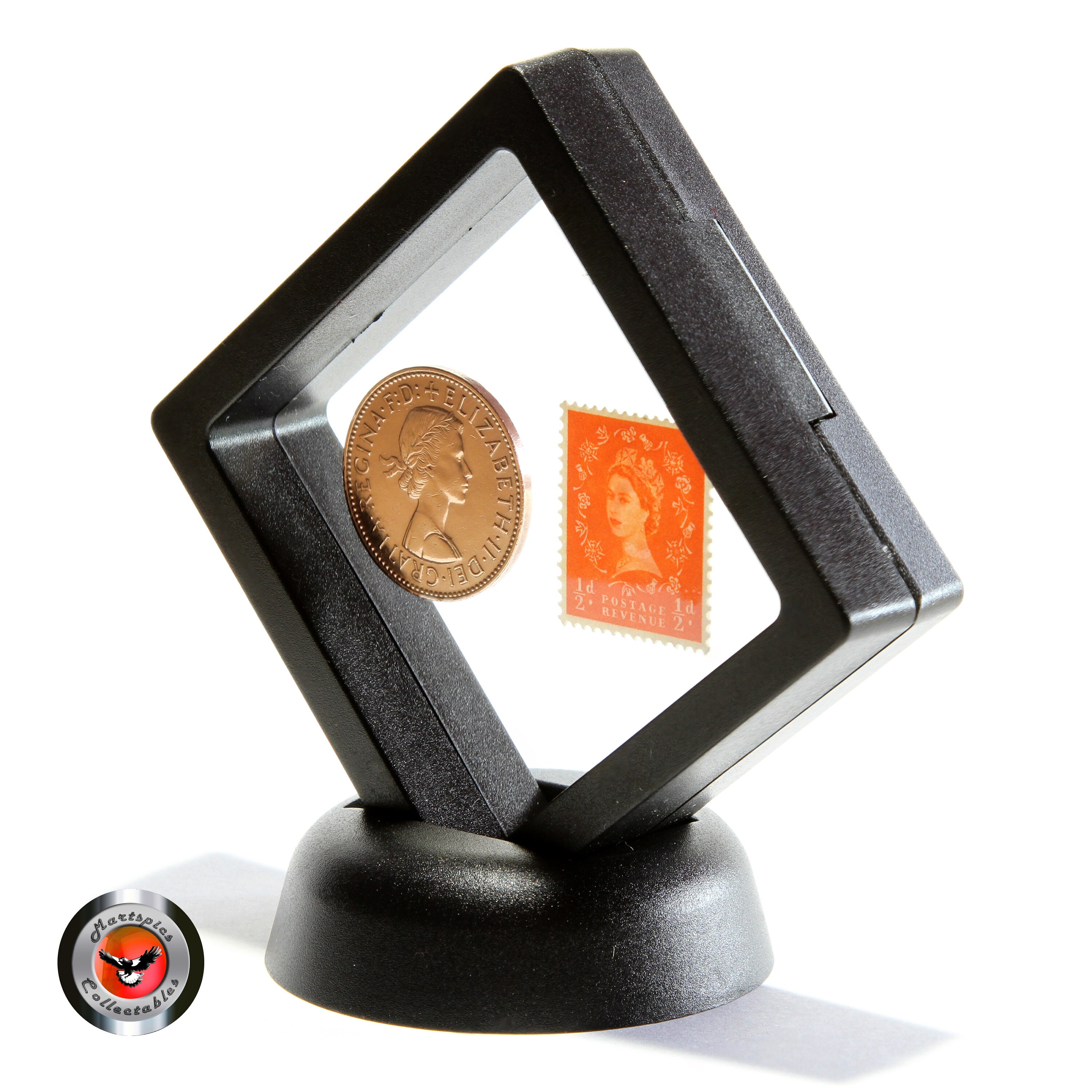 Collectibles Coins & Money 1952 to 1967 Half Penny Coin & Stamp Set In ...