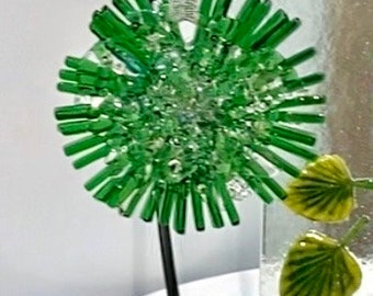 Fused Glass Starburst Ornament