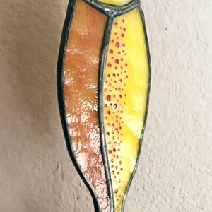 Stained Glass Window Suncatcher Bright Fish image 2