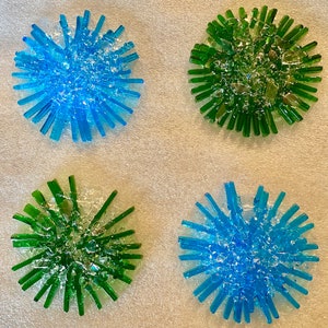 Fused Glass Starburst Ornament image 2