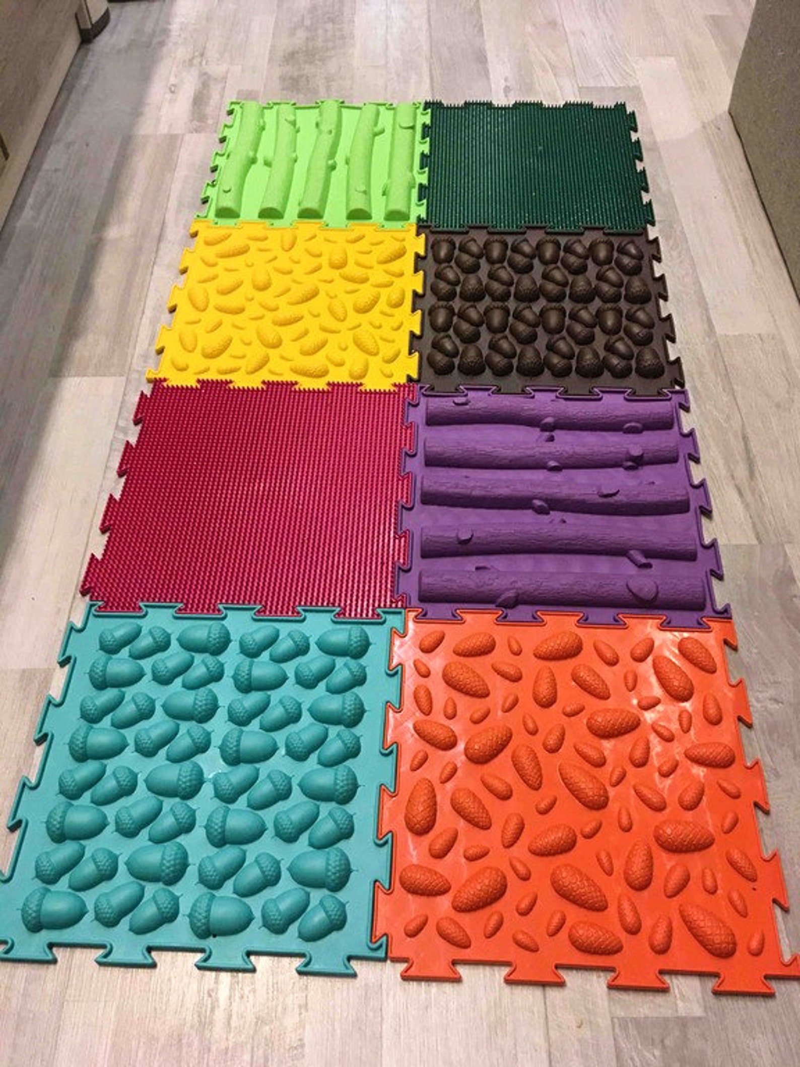 Sensory steps Kids Puzzle Baby Play mat Assorted set 8 Etsy