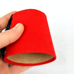 Mini Doctor Who Fez Hat Fezzes Are Cool - Eleventh Doctor Mini Fez - Cosplay Doctor Who Fan - 11. Doctor Red Doctor Who Fez