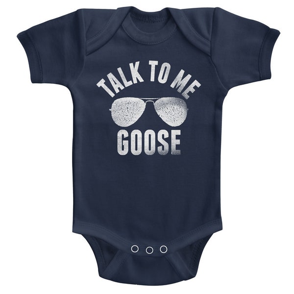 Talk To Me Goose Top Gun Infant Bodysuit