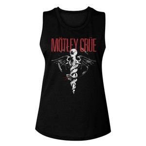 Motley Crue Ladies Rock and Roll Music ***MUSCLE TANK***