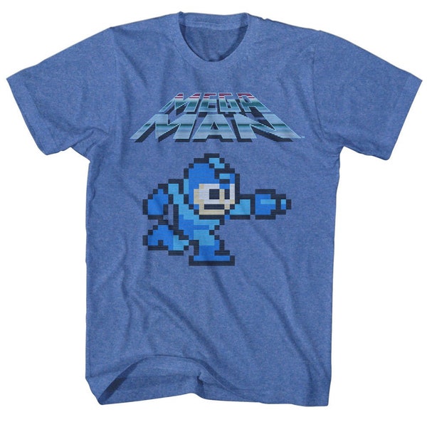 Mega Man Blue Bomber Gaming Shirt