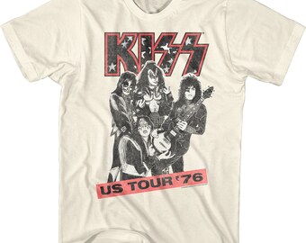 KISS THE BEST Licensed Toddler Kids Graphic Band Tee Shirt 2T 3T 4T 4 5-6 7