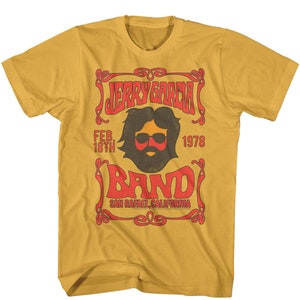 Jerry Garcia Band Folk Rock Music Shirt