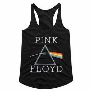 Pink Floyd Dark Side of the Moon Prism Rock and Roll Racerback