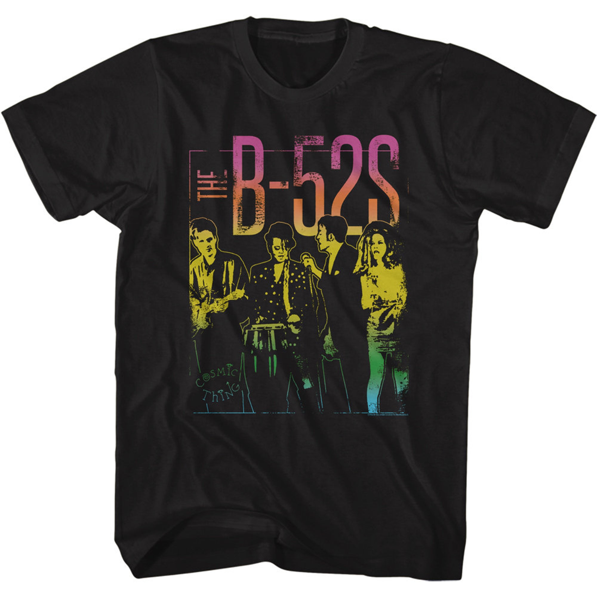 The B52s Band Photo T-Shirt The B52s Band Photo T-Shirt