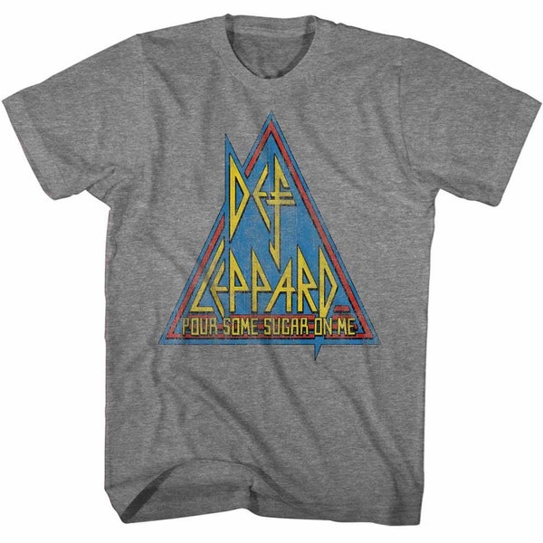 Def Leppard Pour Some Sugar on Me Rock and Roll Music Shirt