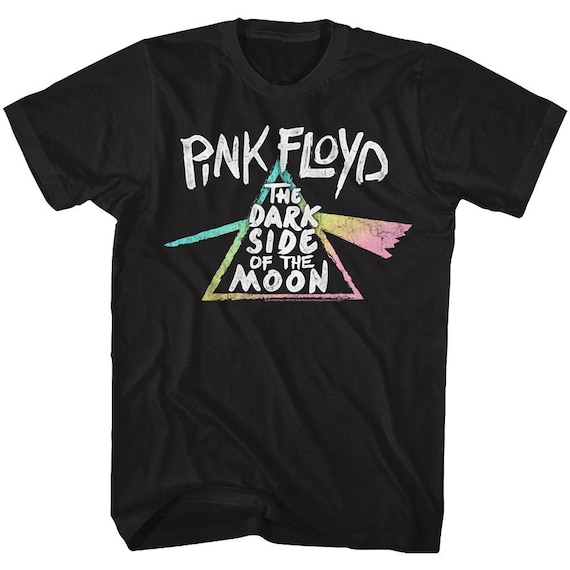 Camisa de rock and roll del lado oscuro de la luna de Pink Floyd