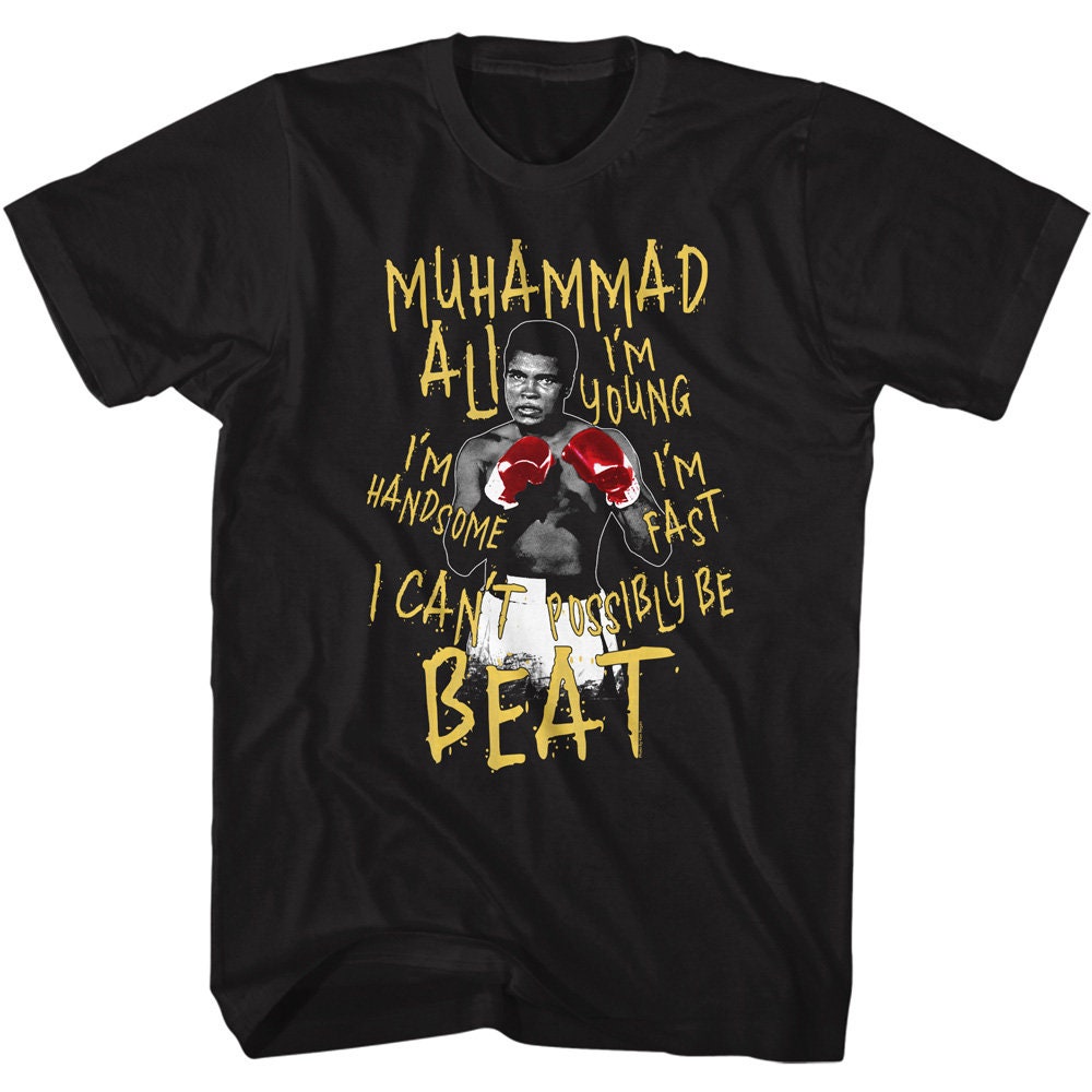 Muhammad Ali I Cant Possibly Be Beat Boxing Shirt Styleart Wear
