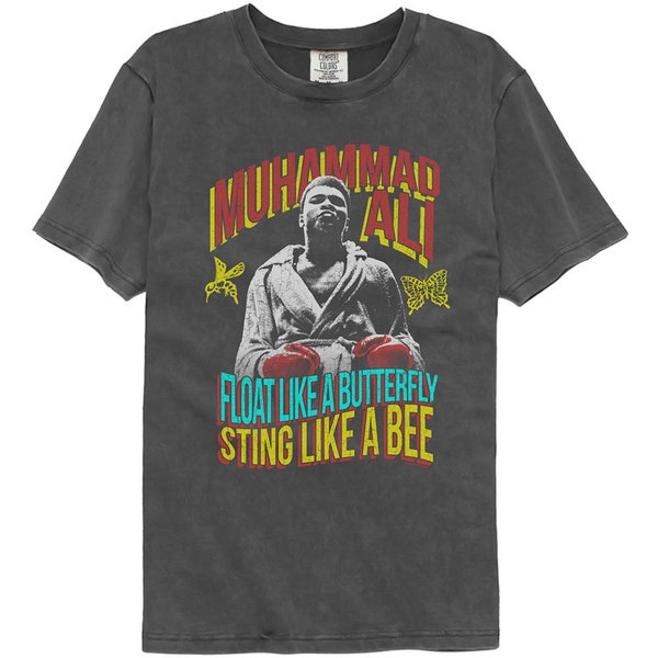 Muhammad Ali Float Like A Butterfly Sting Like A Bee Comfort Colors Boxing Shirt