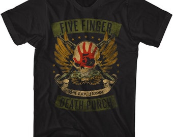 Five Finger Death Punch Metal Hard Rock Music Shirt