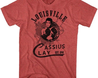 T-Shirt Sportiva Autentica Di Muhammad Ali Cassius Clay S M L XL - Foto 14