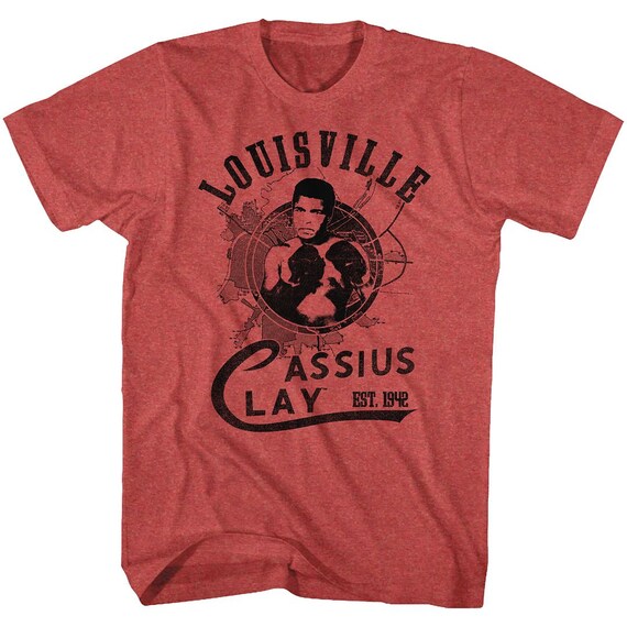 Muhammad Ali Cassius Clay Louisville Boxing Shirt 