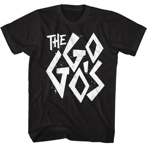 The Gogo's Lips Are Sealed White Adult Tshirt Etsy