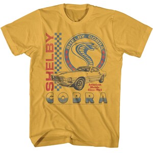 Carroll Shelby Cobra American Muscle Car Racing Shirt