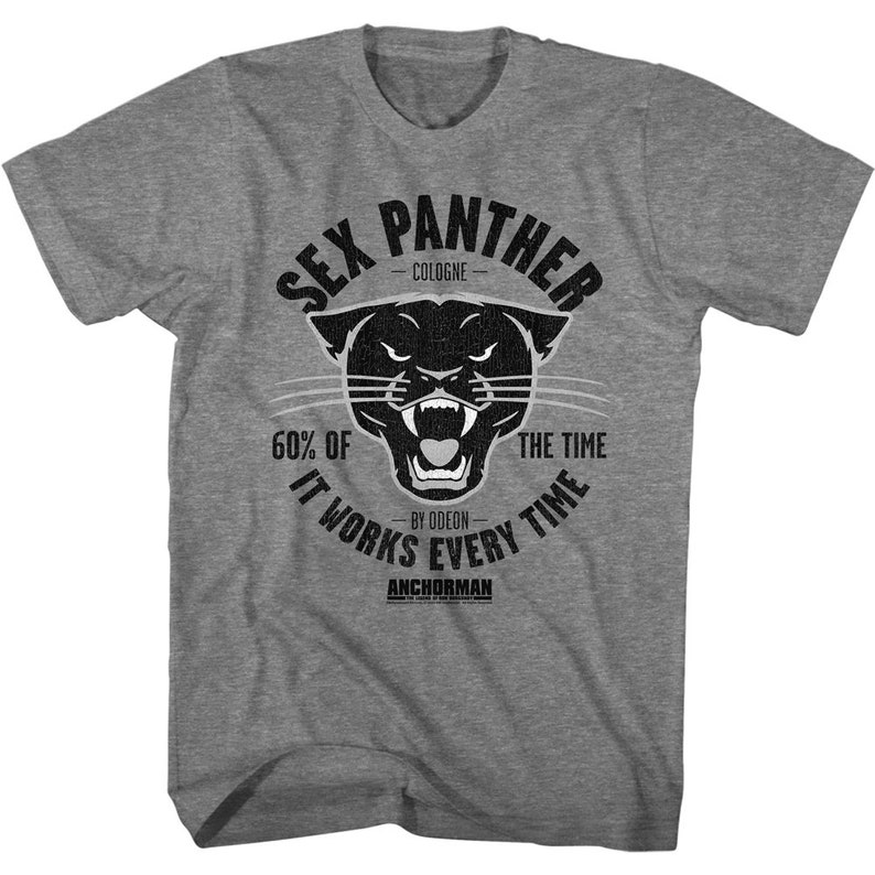 Anchorman Sex Panther Movie Shirt Etsy 
