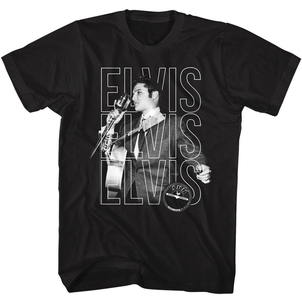 Discover Elvis Presley Sun Record Company Music Shirt