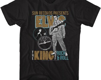 Elvis Presley The King of Rock and Roll Music Shirt