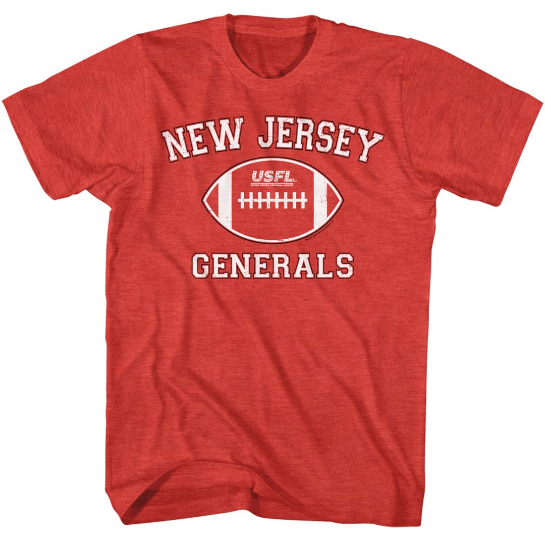 New Jersey Generals USFL Football Shirt Etsy